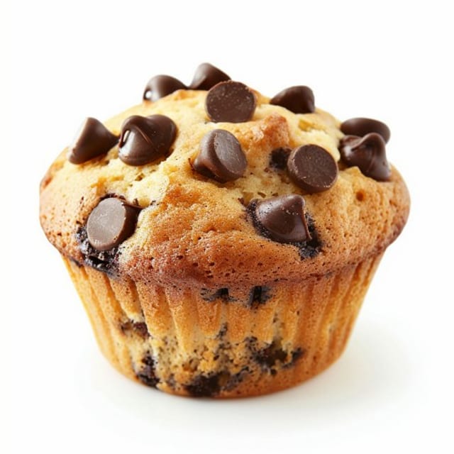Double Chocolate Chip Muffin.