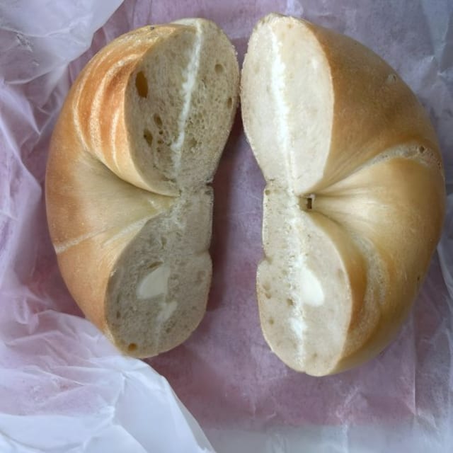 Bagel with Butter.