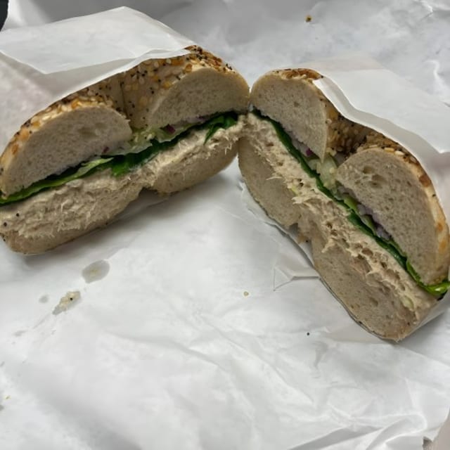 Homemade Tuna Salad Sandwich.