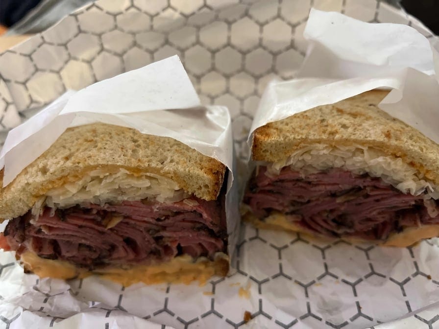 Pastrami Ruben.