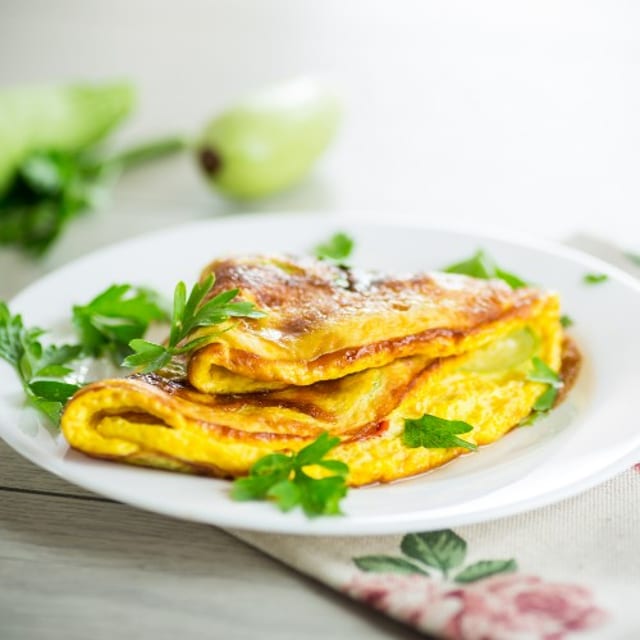 Veggie Omelet.